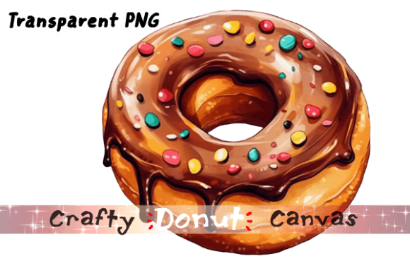 Designing with a Chocolate Donut Graphic