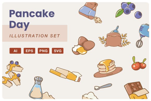 Perfect Pancake Day Designs for Any Project