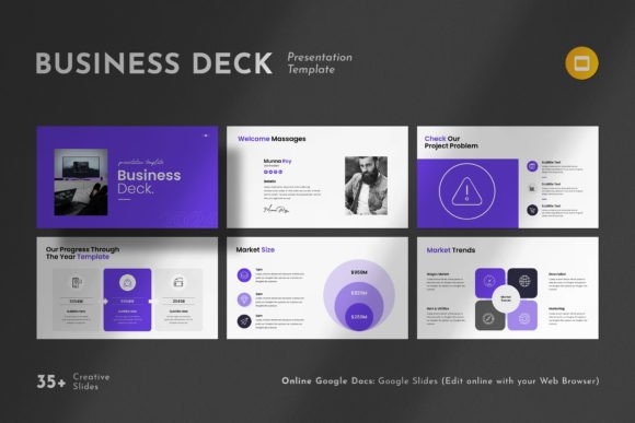 The Business Deck Template: Elevating Presentation Design for the Modern Professional