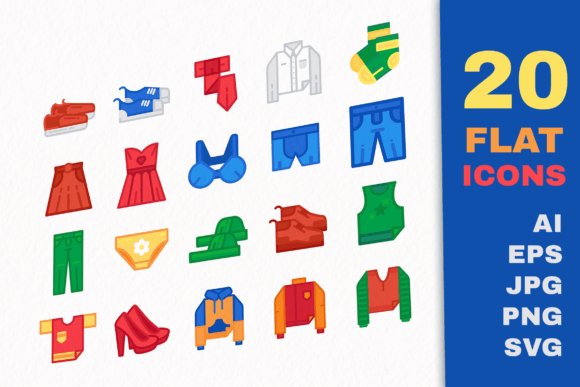 The Modern Designer’s Toolkit: Why a Flat Clothes Icons Collection Is Essential