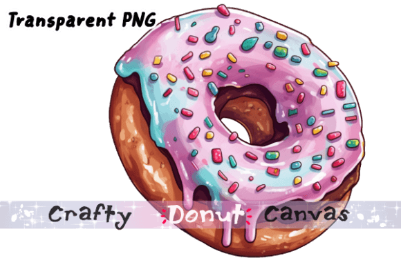 The Ultimate Creative Asset: Donut with Sprinkles PNG
